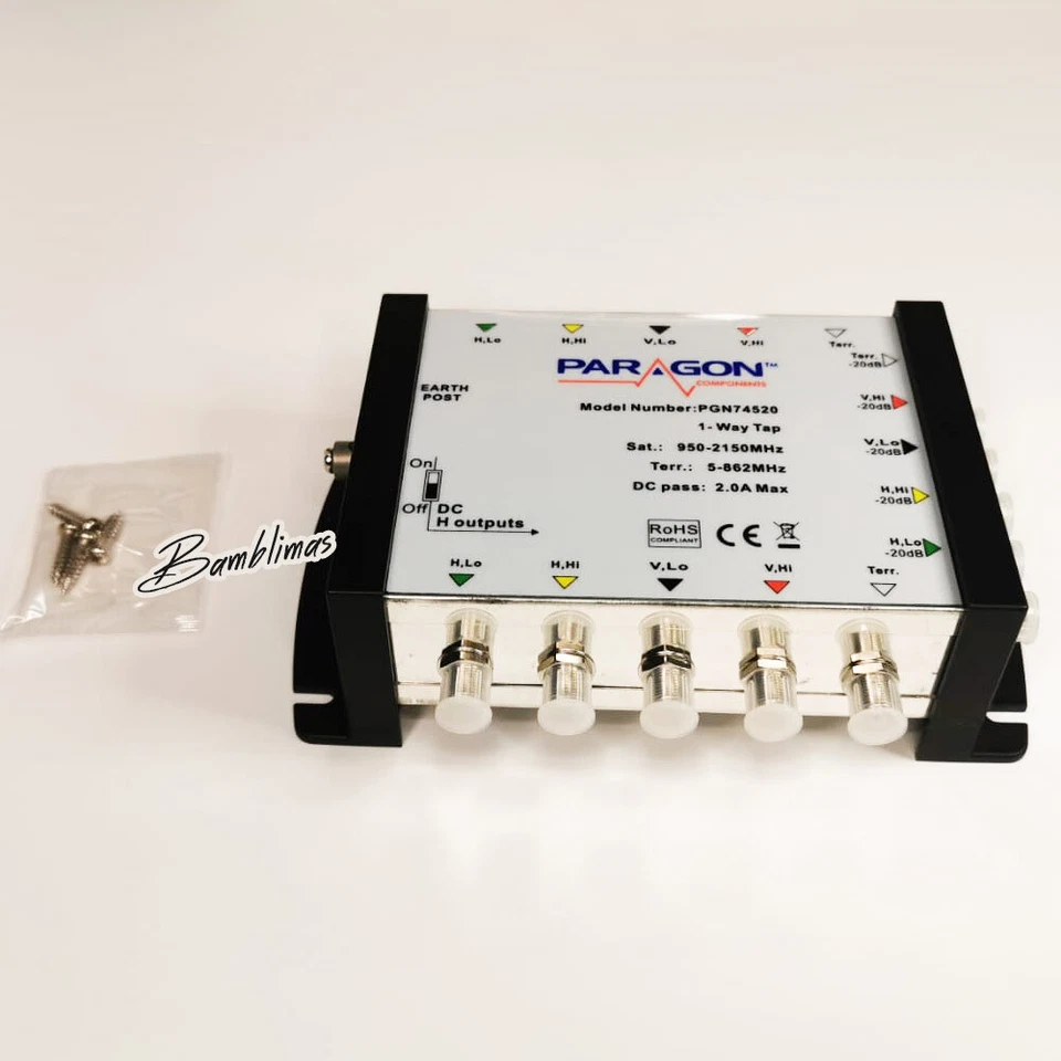 Paragon Components PGN74520 Satellite Terrestrial 1 way tap PGN 74520 Brand New - Image 3 of 4