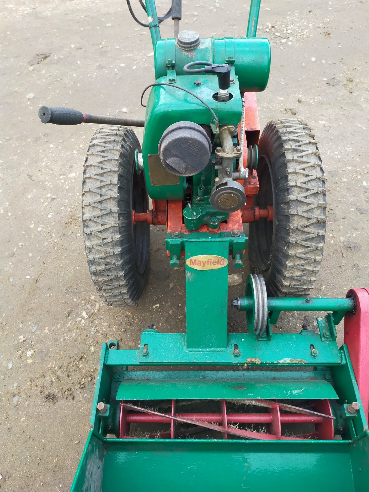 Mayfield Mk10 Garden Tractor Cylinder Mower Attachment eBay