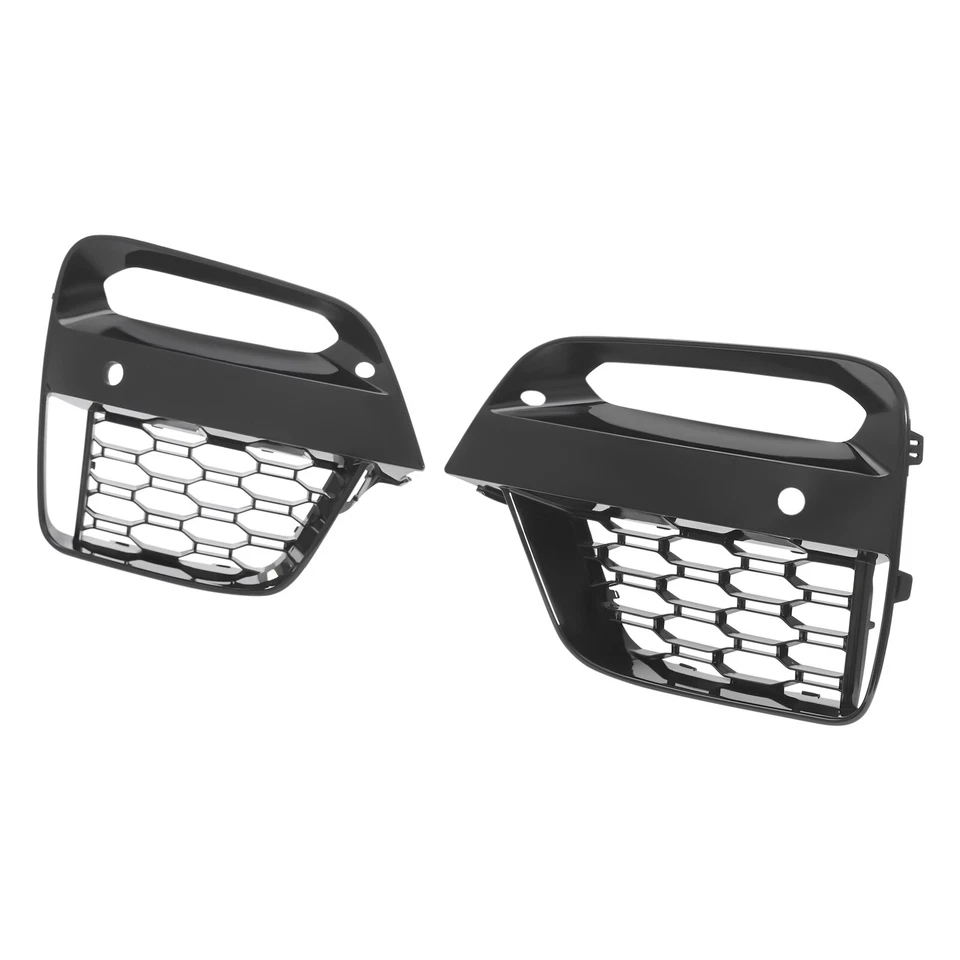 1Pair Front Fog Light Frames For BMW X3 X4 G01 G02 Grille Trim 2018 2019 2020 — 第 4/4 张图片