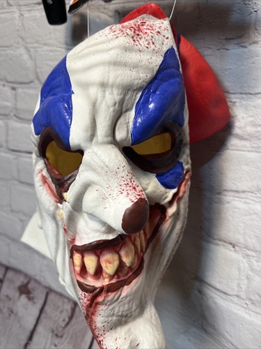 Scary Adult Clown Mime Mask - NEW Halloween Cosplay Brand New - Picture 4 of 14