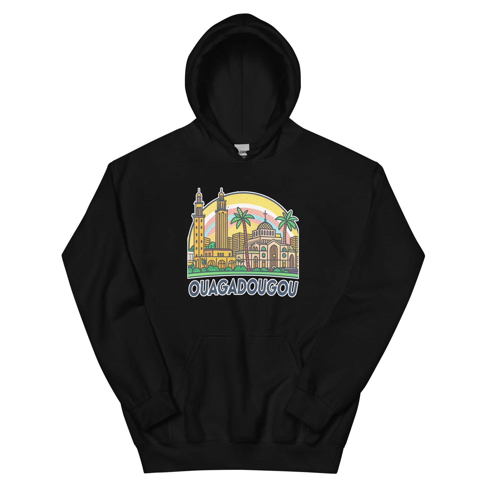 Ouagadougou World Travel Urban Area City Hoodie