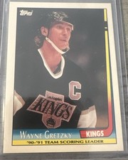 1990/91 Topps Scoring Leader #10 Wayne Gretzky (NM-MT)