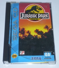 JURASSIC PARK - Sega Genesis CD, Complete CIB, Tested/Working