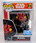 Funko Pop Star Wars Shadow Lord Maul #831 Exclusive Figure with Protector