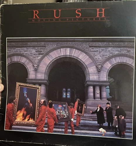 Rush “Moving Pictures” Master disk RL 1981 Vinyl No Barcode