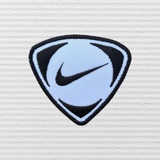 Swoosh 2 Embroidered Patch Iron-On/Sew-On Mini Logo Patch