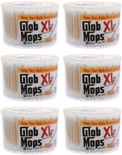 XL 2.0 Cotton Swabs 6-Pack Bundle | Extra Absorbent | Eco-Friendly | 1800 Total 