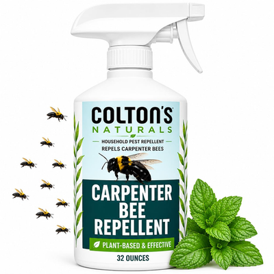 #ad Carpenter Bee Spray 32 Oz – Natural Peppermint amp; Clove Oil Repellent for Wood $43.18
