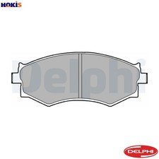 BRAKE PAD SET DISC BRAKE LP1228 FOR INFINITI NISSAN 200SX PRAIRIE/PRO/JOY 2.0L