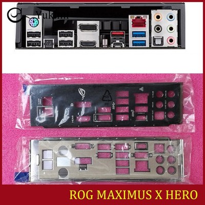 NEW FOR ASUS ROG MAXIMUS X HERO Ｍotherboard I/O Shield Backplate