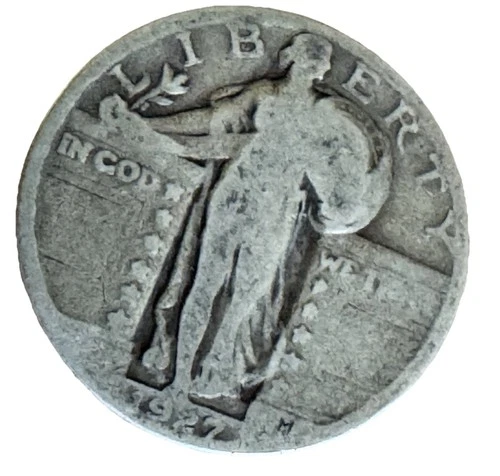 1927 25C Standing Liberty Quarter