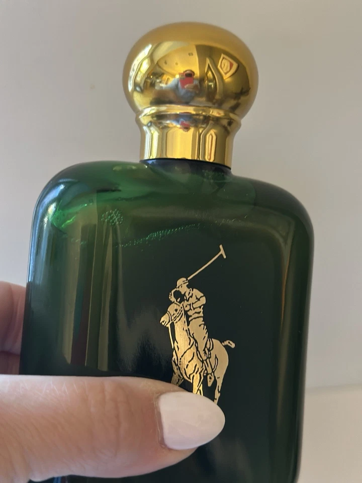 POLO Ralph Lauren Botella Verde De Colección 4 OZ 118 ML COSMAIR BÁLSAMO PARA DESPUÉS DEL AFEITADO NUEVO RARO Foto 4 de 4