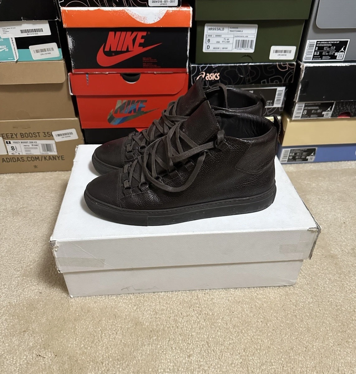 Brown Casual Shoes Balenciaga Arena for Men for sale | eBay