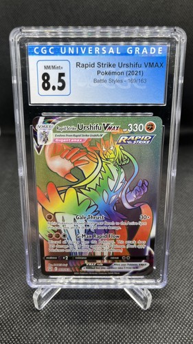 Rapid Strike Urshifu VMAX graded CGC 8.5 for sale on eBay