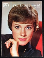 Julie Andrews Mary Poppins 1965 The Disney World Magazine Academy Award Issue