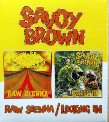 Savoy Brown-Raw Sienna/Looking In UK blues psych cd BGO remaster