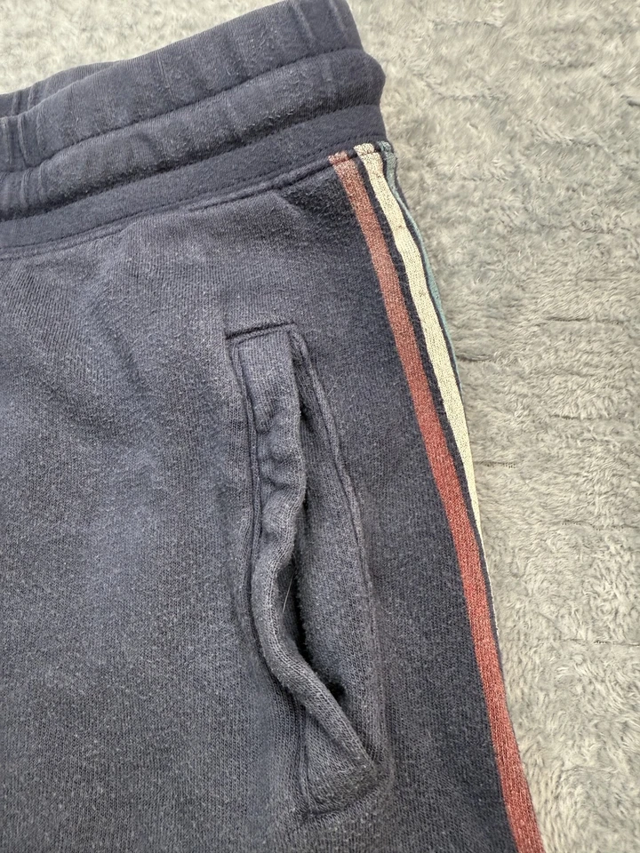 Pantalones Cortos Sol Angeles Para Hombre XL Azul Marino Rayas Cordón Modal Algodón Informal EE. UU. Foto 4 de 4