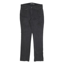 LEVI'S 525 Jean Femme Noir Droit Denim W31 L32 Coupe Classique