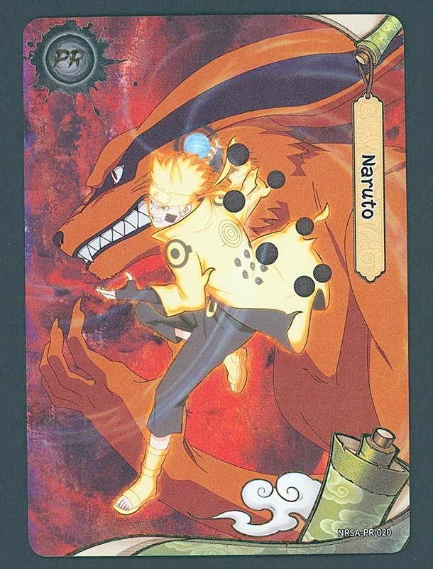 2026 Kayou Naruto Shippuden Naruto Kurama PR Promo NRSA-PR-020 PSA Magazine