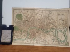 UNRECORDED 1836 Coghlan London Map - Daniel Raynes Goodwin Signature - UPenn