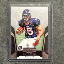 2010 Topps Unrivaled - Tim Tebow - Rookie (RC) Silver /299 #136 Great Condition!