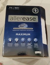 AllerEase King Mattress Protector Zip Waterpr...
