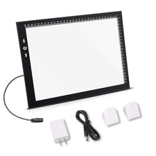 HSK A4 Artist tracing Light Box Copy Table,USB Power A4 adapter, black