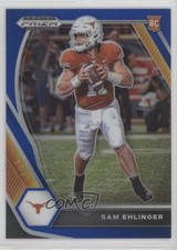 2021 Panini Prizm Draft Picks Blue Prizm 91/199 Sam Ehlinger #131 18t1