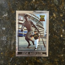 Topps 1998 Stadium Club Jose Guillen Pittsburgh Pirates Rookie #34 Baseball Card. rookie card picture