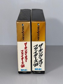 The King of Fighters 95＆96  SEGA SATURN KOF 95 KOF 96 Japanese Game Lot of 2