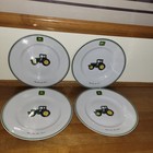 4 Gibson John Deere Tractor 11.25” Dinner Plates "Nothing Runs Like A Deere!" — photo 1