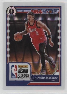 2023 Panini NBA Hoops Premium Stock White Seismic Prizm 10/75 Paolo Banchero 0r4