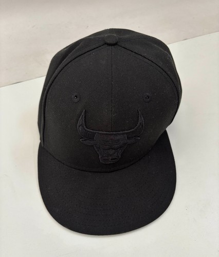 New Era 59FIFTY Chicago Bulls Fitted Cap schwarz Größe 7 3/8 - Bild 2 von 7