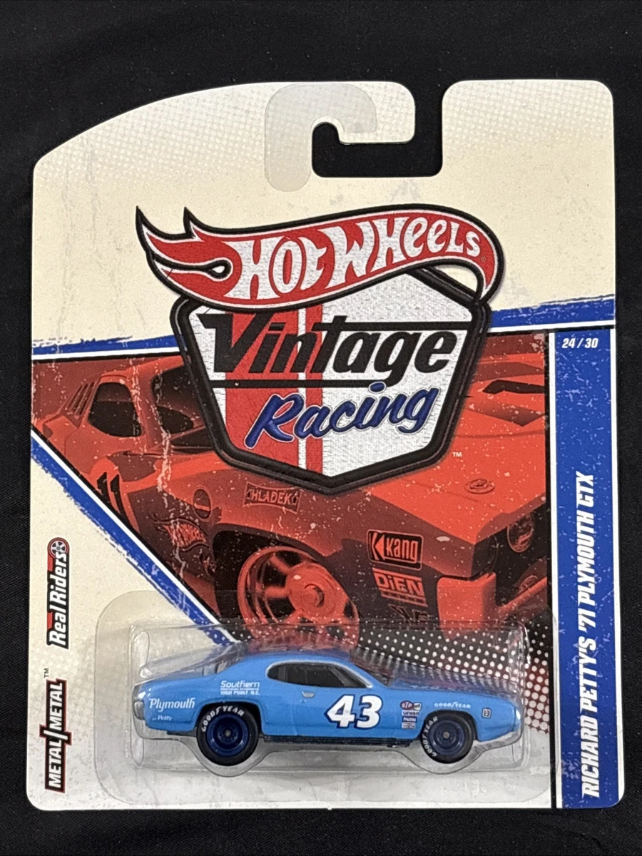Hot Wheels Vintage Racing Plymouth Diecast & Toy 1:64 Scale for