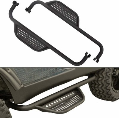MadJax Golf Cart Armor Nerf Bar Drop Down Side Step | Universal Step
