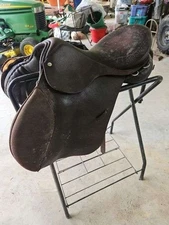 SMITH WORTHINGTON ENGLISH SADDLE WALSALL ENGLAND MARINE LT GENERAL JB SNOWDEN'S 