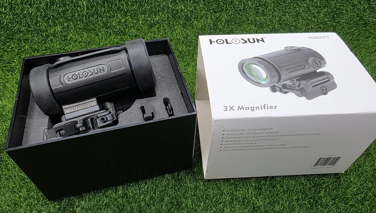Holosun HM3X-T Flip-to-Side 3X Magnifier QR Picatinny Lower 1/3