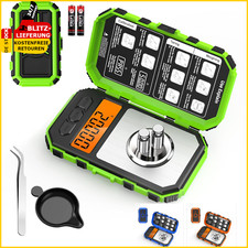 ✅ Feinwaage 50G/0,001G Digitalwaage mg Präzisions Taschenwaage Schmuckwaage