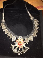 Collana Etnica Argento provenienza India