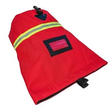 MELOTOUGH Firefighter Bag Fireman SCBA Air Respirator Storage Bag Red