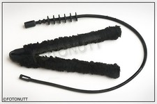 Ultimate Clean Paintball Barrel Kit Folding Swab & Pull Thru Squeegee BLACK .68
