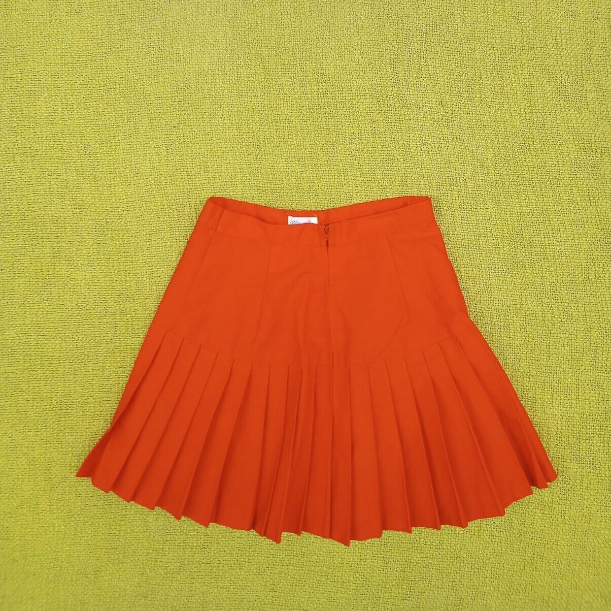 Vintage 60s 70s Mary Mac Tennis Skirt Red Pleated… - image 2