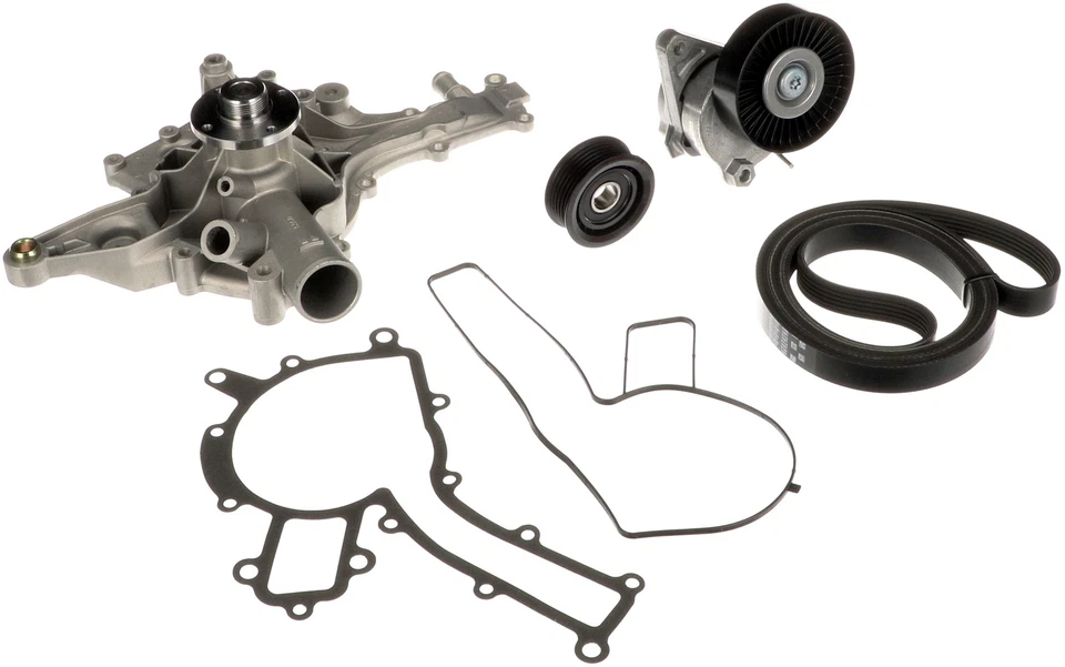 Ribbed Belt Kit w/ Water Pump Alternator Fits Chrysler CROSSFIRE 3.2 0932KP61PK — 第 2/3 张图片