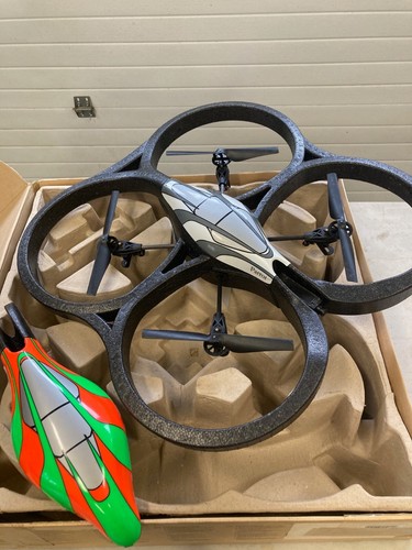 Parrot AR Drone 1.0 - used, in-box, with extra parts.