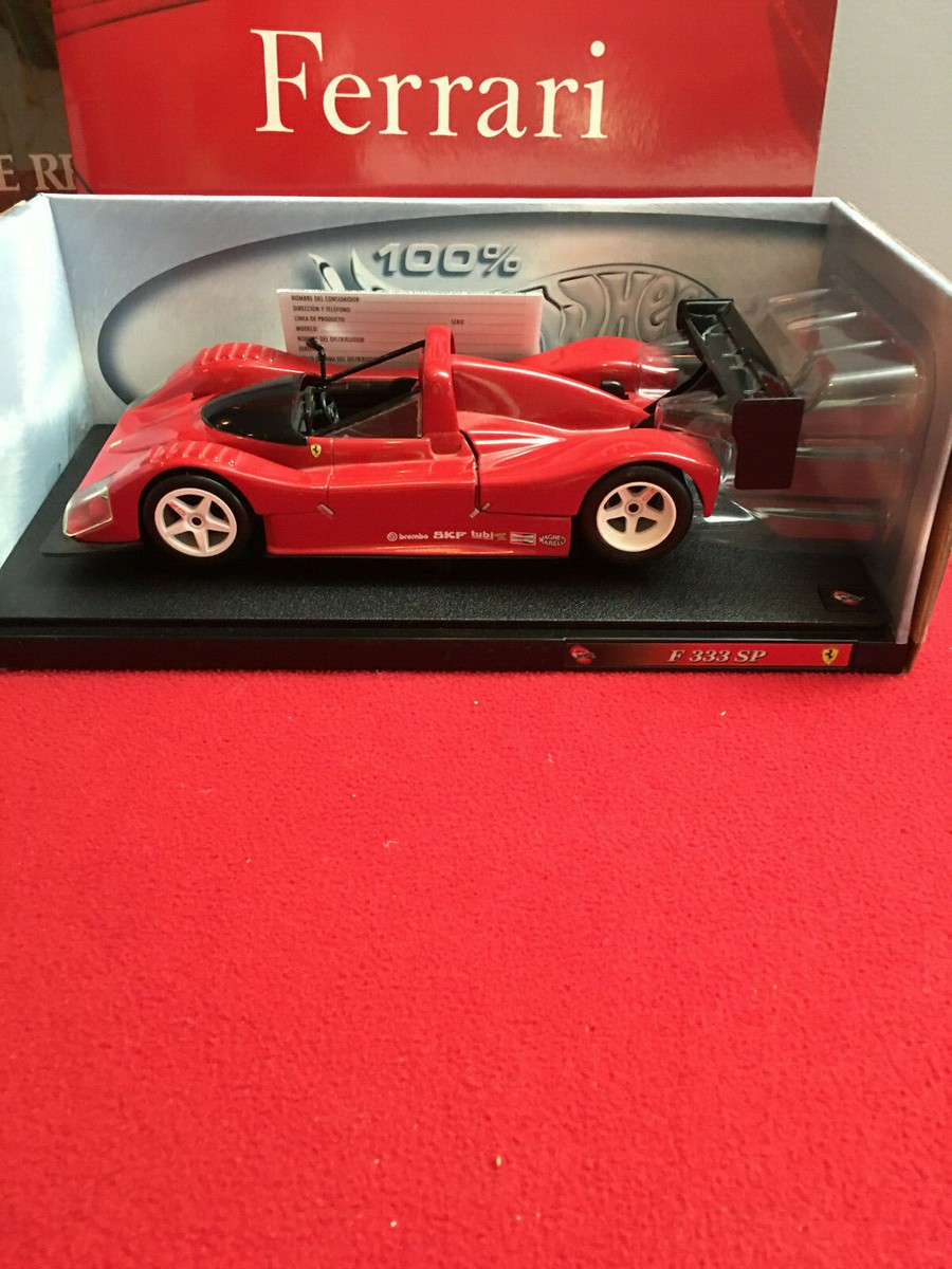 ミニカー FERRARI 333 SP 1:18 MATTEL 1:18 SCALE FERRARI 333 SP ORIGINAL OWNER OUT OF BOX