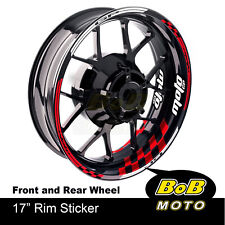 White/Red Motorcycle Wheel Rim Sticker F2 for Honda CBR 1000 RR CBR1000RR 1000RR 
