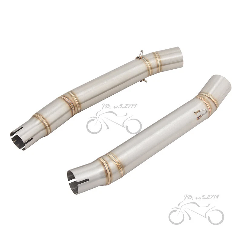 Deslizable para Suzuki Hayabusa GSX1300R 2008-2020 tubo de escape de enlace medio modificado 51 mm Foto 4 de 4