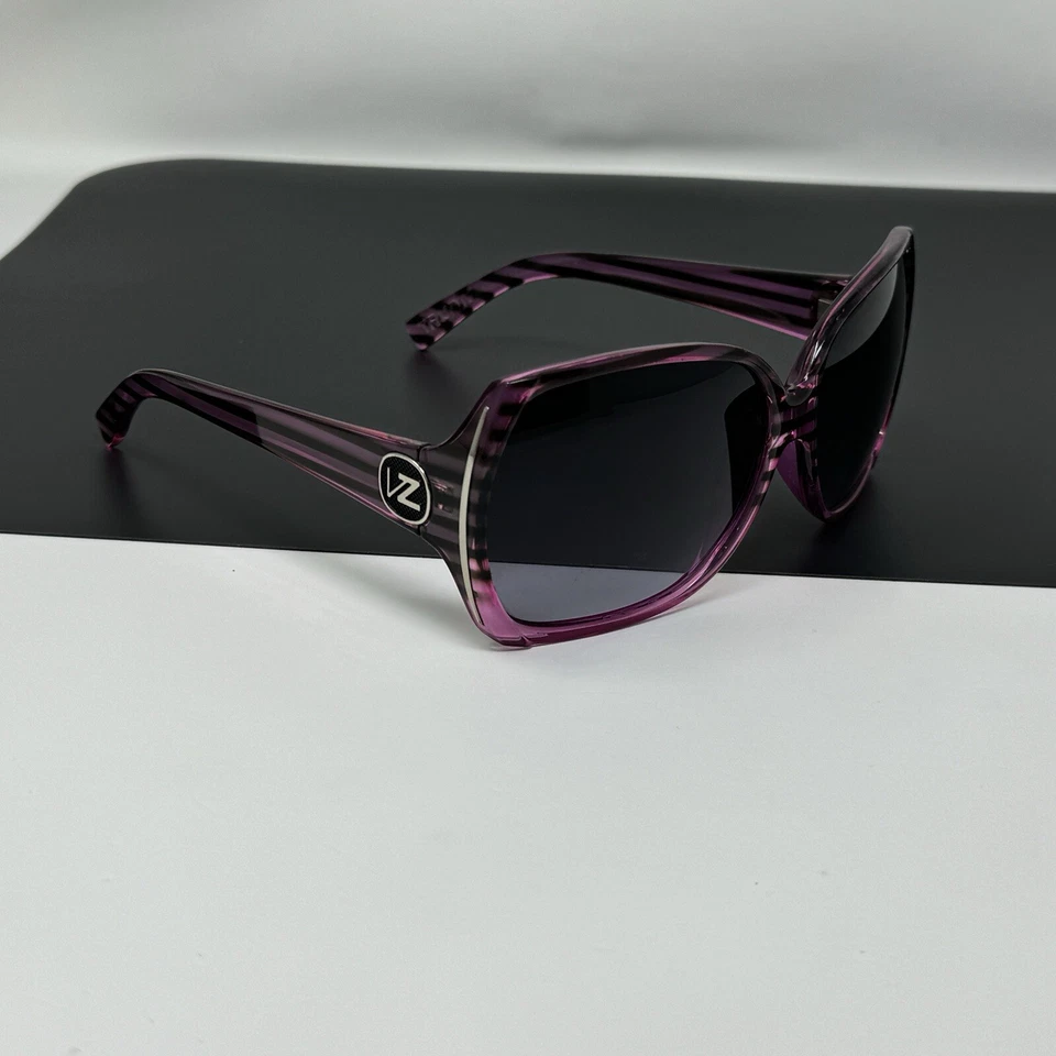 Gafas de sol Von Zipper púrpura Trudie marcos arañazos en lentes Foto 2 de 4