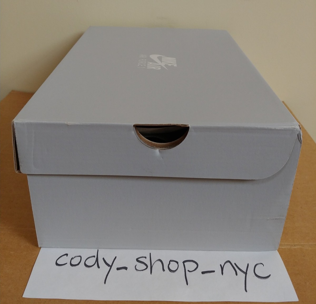 Nike Air Force 1 07 White/White Men's Retro Authentic *SHOE BOX