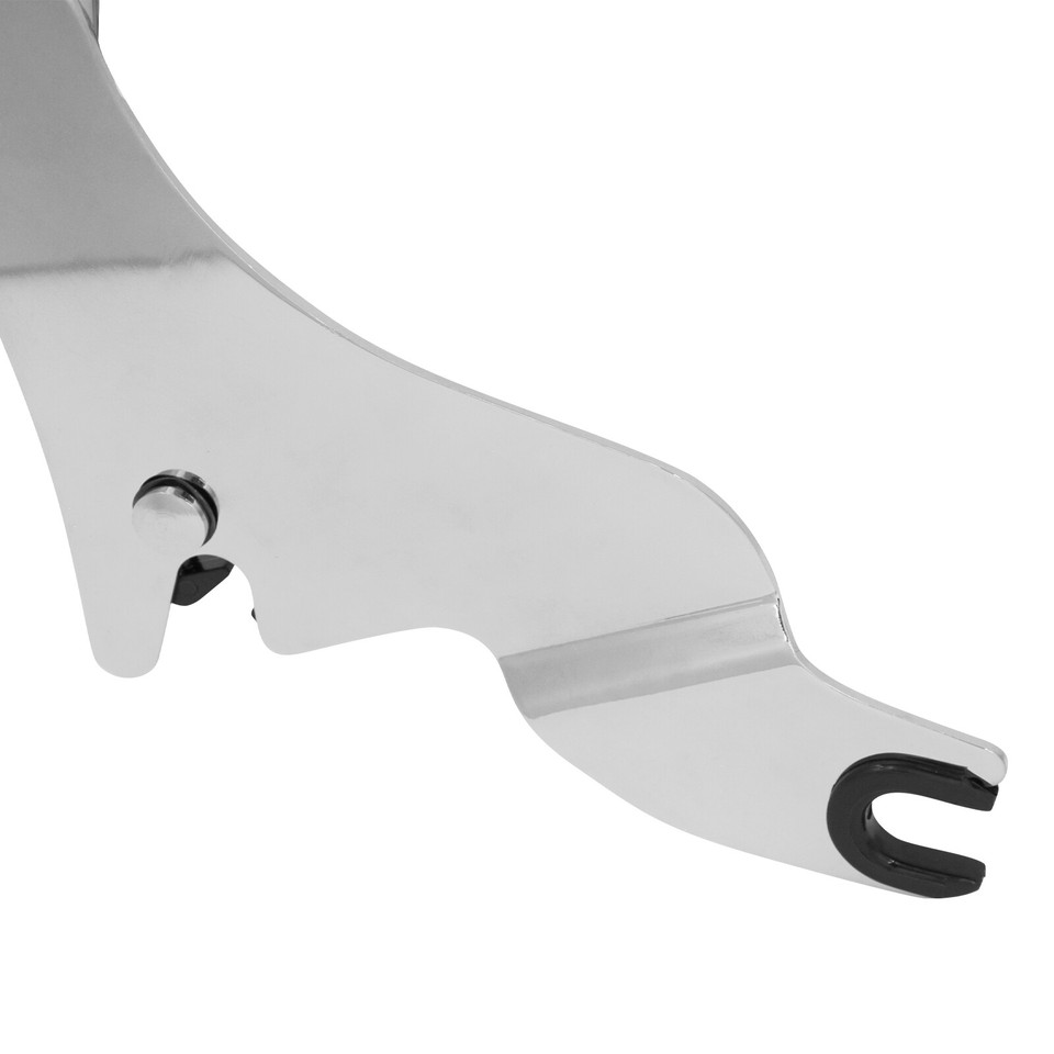 16" Chrome Passenger Backrest Sissy Bar For Harley Touring Street Road